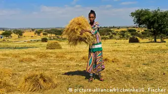 Une agricultrice Éthiopienne