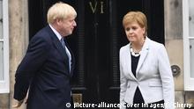 Boris Johnson convoca a Sturgeon para tratar futuro del país