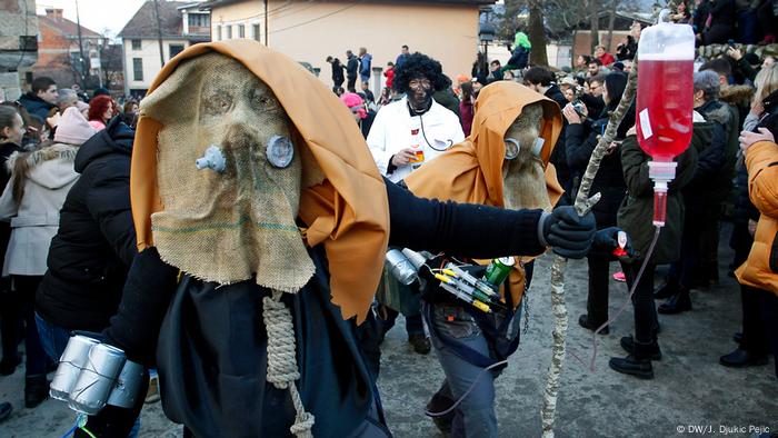 Mazedonien: Karneval in Vevcani