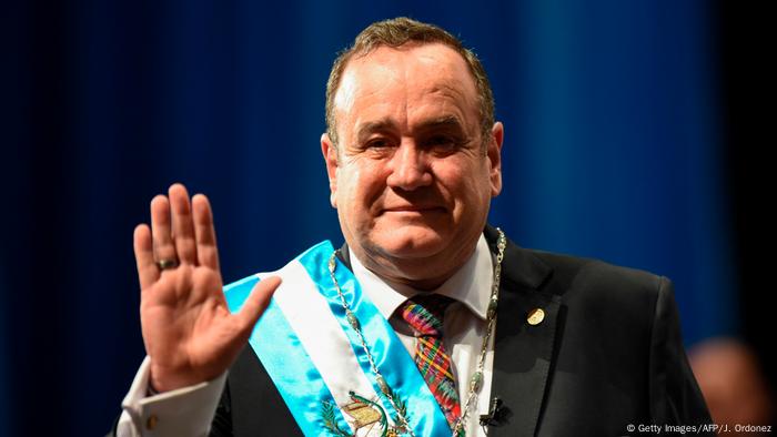 Alejandro Giammattei, presidente de Guatemala.