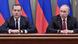 Russland Moskau Dmitry Medwedew (L) und Präsident Putin Russland Moskau Dmitry Medwedew (L) und Präsident Putin