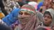 A woman seen during a protest against India's Citizenship Amendment Act in New Delhi. A woman seen during a protest against India's Citizenship Amendment Act in New Delhi.