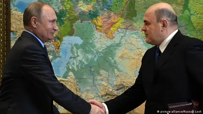 Russland | Putin | Michail Mischustin (picture-alliance/Russian Look)