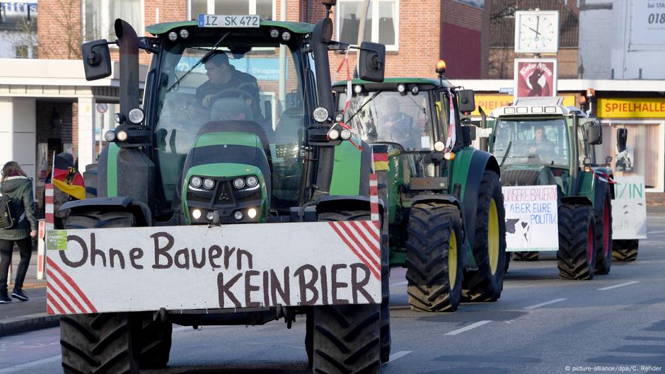 Germany: Thousands Of Farmers Protest In Berlin | News | DW | 17.01.2020