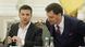 Ukraine Präsident Wolodymyr Selenskij und Ministerpräsident Oleksij Hontscharuk Ukraine Präsident Wolodymyr Selenskij und Ministerpräsident Oleksij Hontscharuk
