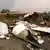 Concorde plane crash wreckage