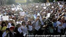 Argentina: multitud pide justicia en aniversario de la muerte de Nisman
