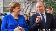 Deutschland Libyen-Konferenz in Berlin hat begonnen | Merkel und Putin
