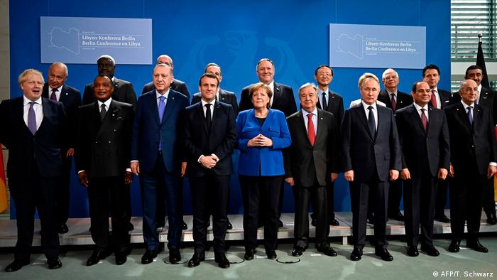 world leaders at the Berlin conference