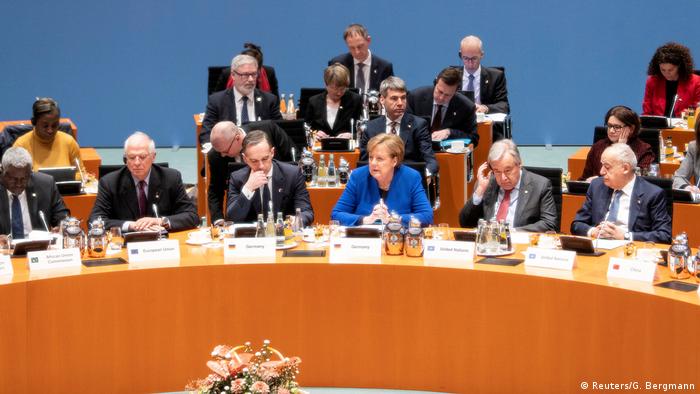 Round table at Berlin Libya conference