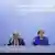 مؤتمر ليبيا في برلين، في الصورة تظهر المستشارة الألمانية أنغيلا ميركل، ووزير خارجيتها هايكو ماس والأمين العام للأمم المتحدة انطونيو غوتيريس، والمبعوث الأمم لليبيا غسان سلامة