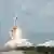 Nave Falcon 9, da SpaceX, sendo lançada em Cabo Canaveral, EUA