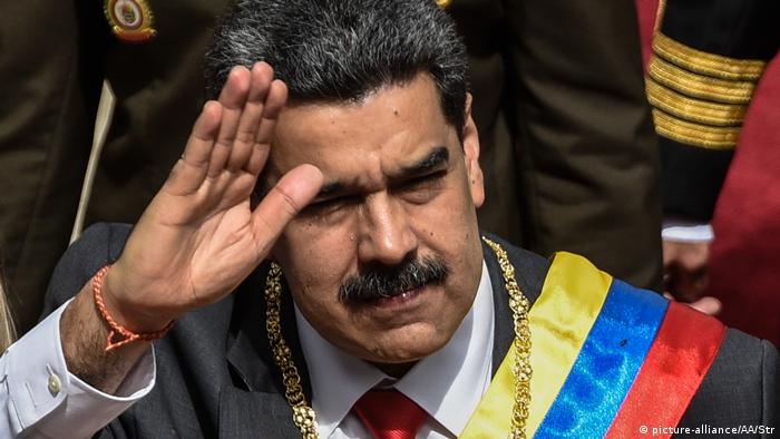 Venezuela Nicolas Maduro (picture-alliance/AA/Str)