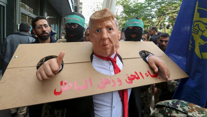 Iran Proteste gegen Donald Trump