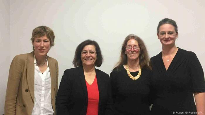 Frauen für Freiheit e.V. | Ulrike Becker, Mina Ahadi, Eva Quistorp, Rebecca Schönenbach