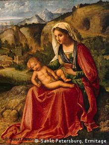 Giorgiones Kunstwerk 'Madonna mit Kind' (Autor: Museo Statale Ermitage St. Petersburg)