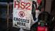 An anti-HS2 sign at a climate protest camp
An anti-HS2 sign at a climate protest camp