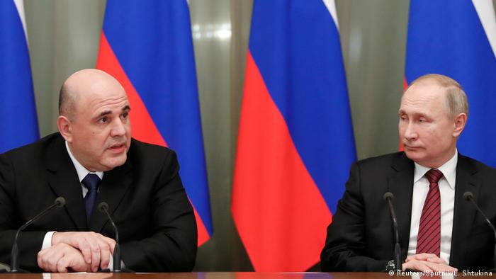 Russland Putin präsentiert neue Regierungsmannschaft - Außenminister Lawrow bleibt im Amt (Reuters/Sputnik/E. Shtukina)