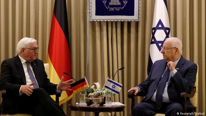 Israel Rivlin empfängt Steinmeier (Reuters/A. Safadi)