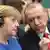 Almanya Başbakanı Angela Merkel ve Türkiye Cumhurbaşkanı Recep Tayyip Erdoğan