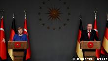 Merkel y Erdogan llaman a consolidar la tregua en Libia