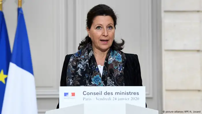 Frankreich Gesundheitsministerin Agnes Buzyn nach bestätigten Coronavirusfällen