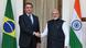 El presidente de Brasil, Jair Bolsonaro, y el de la India, Narendra Modi. El presidente de Brasil, Jair Bolsonaro, y el de la India, Narendra Modi.