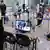 China Peking Temperaturkontrolle m Flughafen wegen Coronavirus