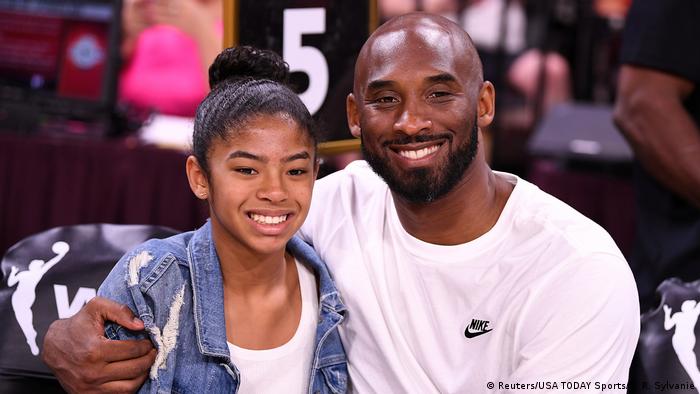 Kobe with Gianna in 2019 (Reuters/USA TODAY Sports/S. R. Sylvanie)