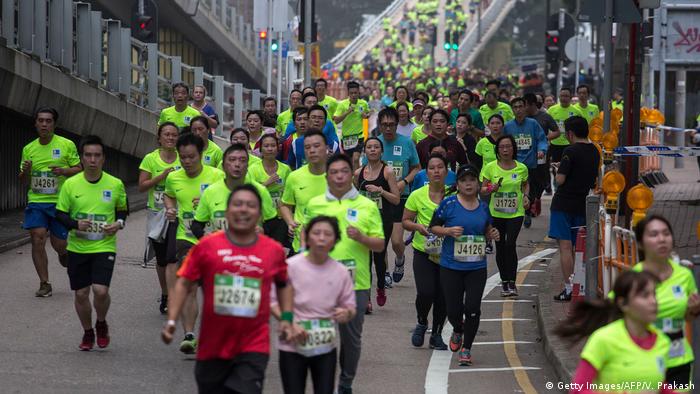 Hongkong Marathon (Getty Images/AFP/V. Prakash)