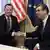 Serbien Belgrad | Richard Grenell, US-Sondergesandter & Aleksandar Vucic, Präsident
