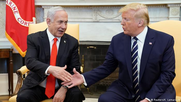 Benjamin Netanyahu and Donald Trump