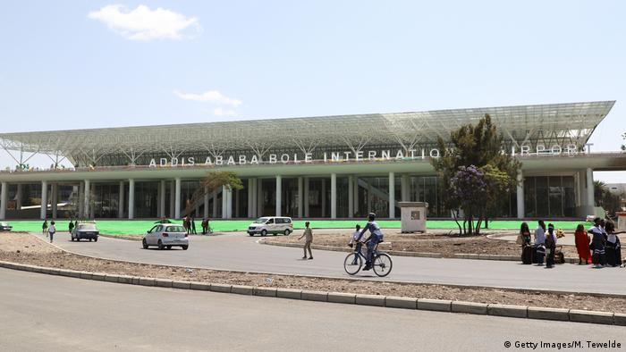 Terminal des Bole International Airport in Addis Abeba