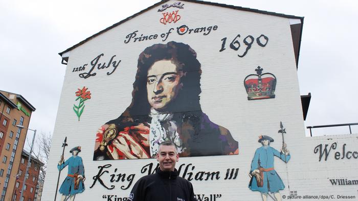 Nordirland | Protestantisches Viertel in Belfast