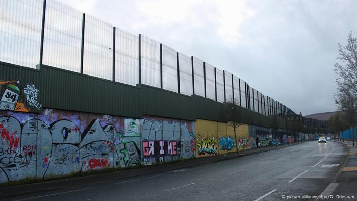 Le « mur de la paix » de Belfast