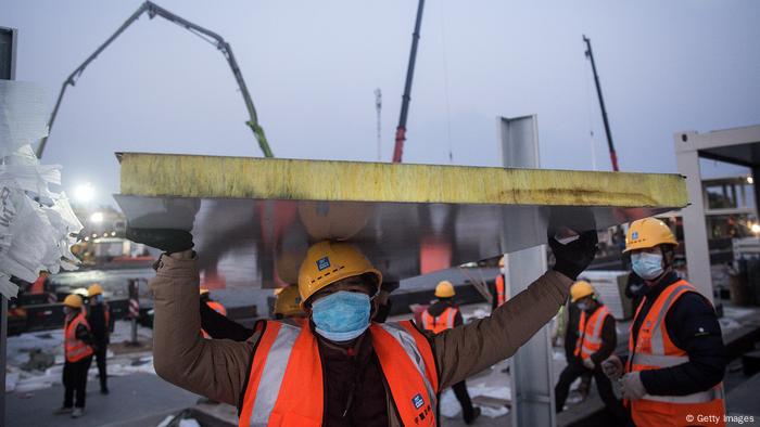 BG Wuhan Krankenhaus (Getty Images)