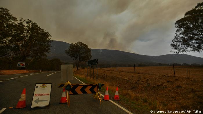 Buschbrände in Australien - Canberra
