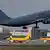 Luftwaffe plane takes off from Cologne/Bonn Airport