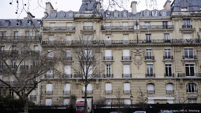 The mansion on Avenue Foch belonging to Teodoro Nguema Obiang Mangue 