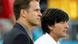 Germany's head coach Joachim Loew, right, and team manager Oliver Bierhoff Germany's head coach Joachim Loew, right, and team manager Oliver Bierhoff