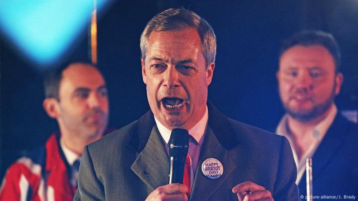 Nigel Farage foi um dos maiores defensores do Brexit