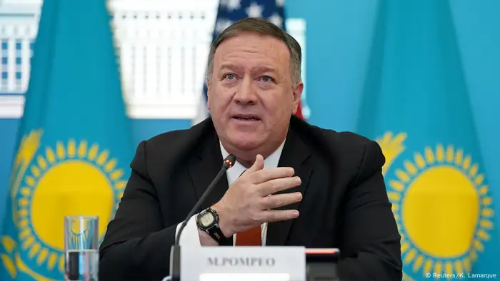 US-Außenminister Pompeo in Kasachstan