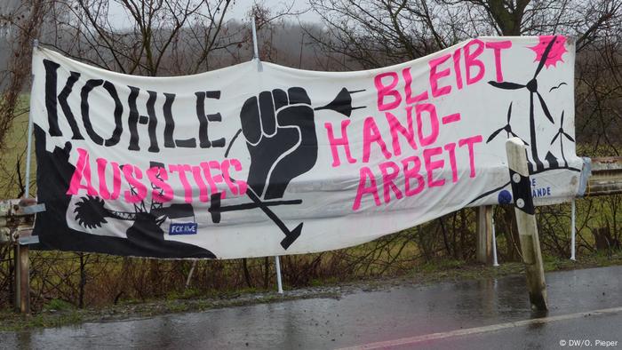 Deutschland Steinkohlekraftwerk Datteln 4 | Besetzung durch Aktivisten | Protest