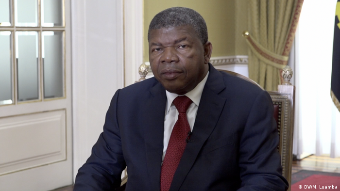 João Lourenço, Präsident von Angola, im Gespräch mit DW