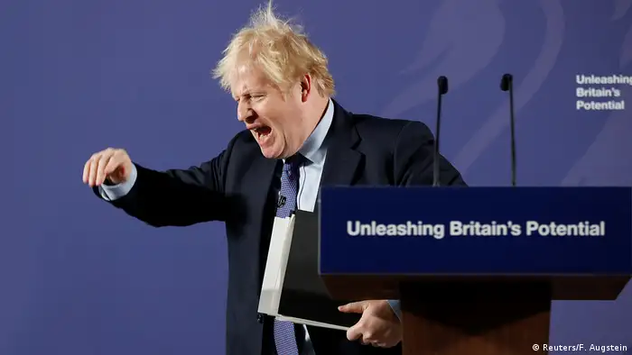Boris Johnson Rede zu UK-EU Beziehungen nach Brexit