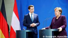 Меркель і Курц розійшлися у поглядах щодо місії ЄС в Середземному морі