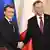 Президент Франции Эмманюэль Макрон и Польши Анджей Дуда
