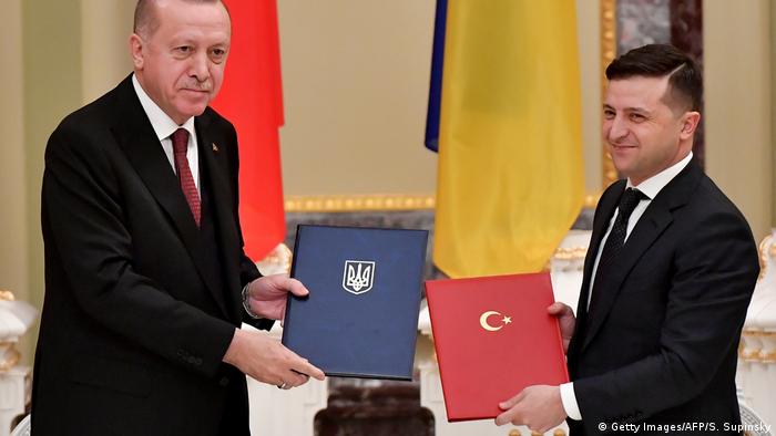 Cumhurbaşkanı Erdoğan ve Ukrayna Devlet Başkanı Zelenskiy
