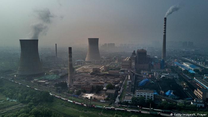 China Huainan Kohlekraftwerk