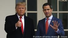 Donald Trump recibe a Juan Guaidó en la Casa Blanca